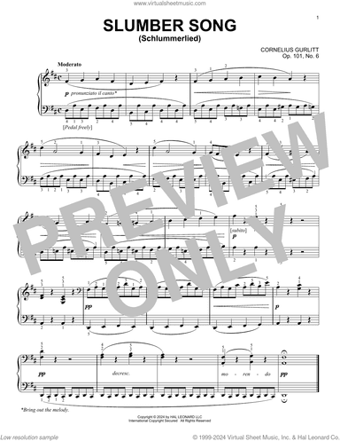 Slumber Song, Op. 101, No. 6