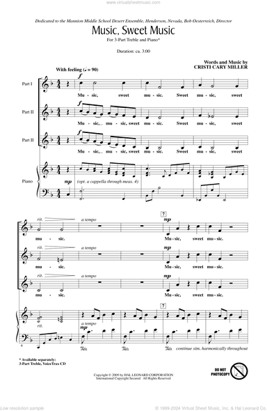 Music, Sweet Music