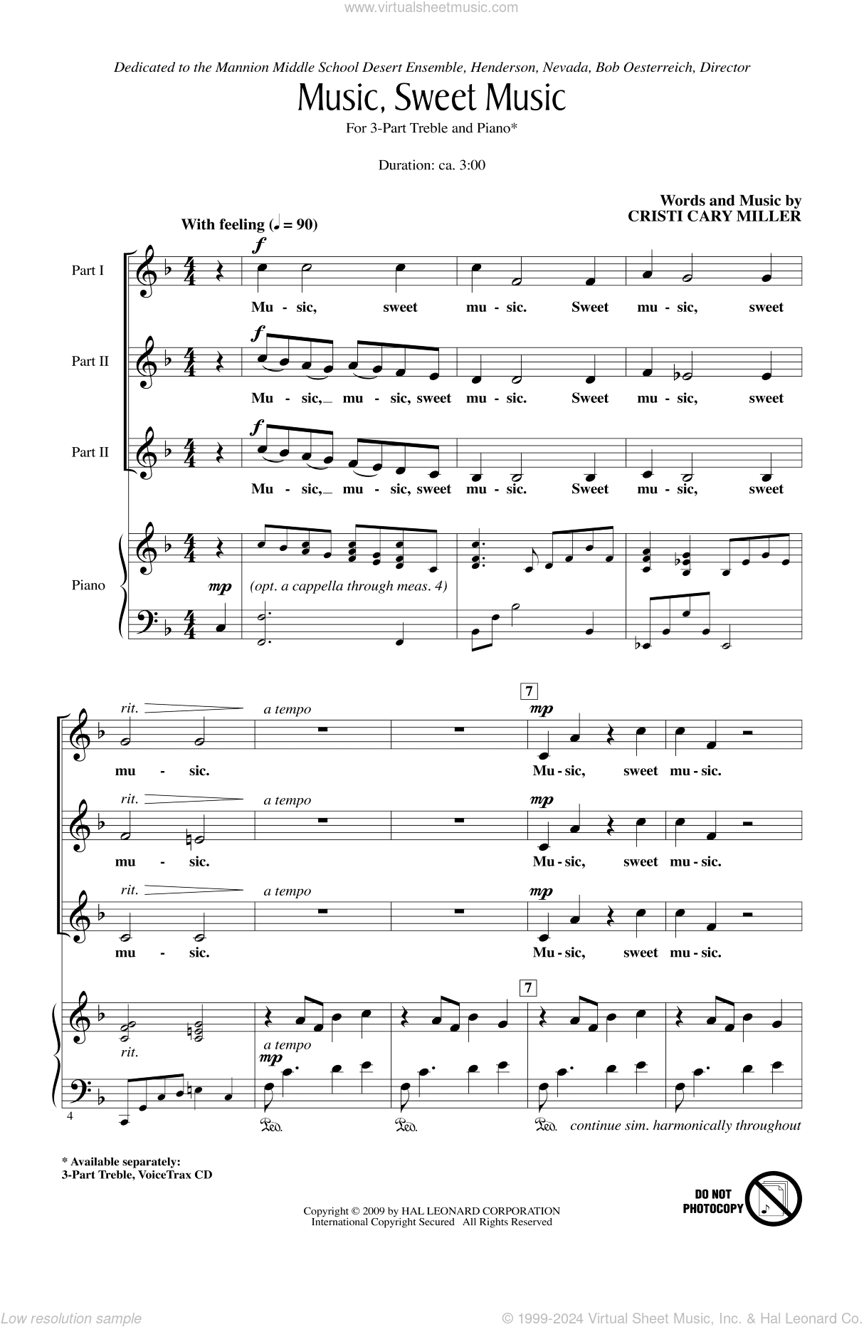 Music, Sweet Music