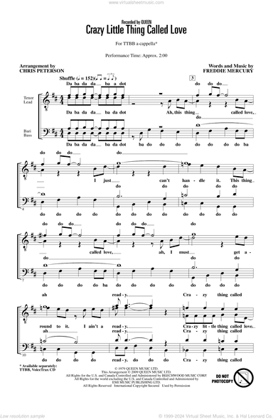 Crazy Little Thing Called Love (arr. Chris Peterson)