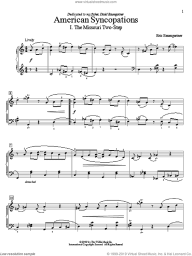 American Syncopations - A Ragtime Suite