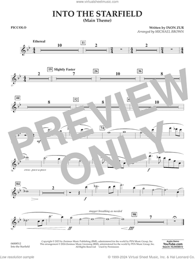 Into The Starfield (arr. Michael Brown)