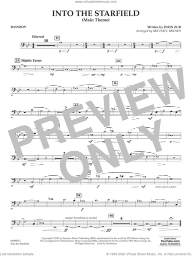 Into The Starfield (arr. Michael Brown)