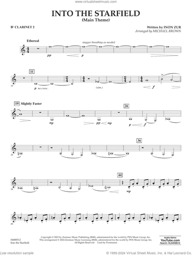 Into The Starfield (arr. Michael Brown)