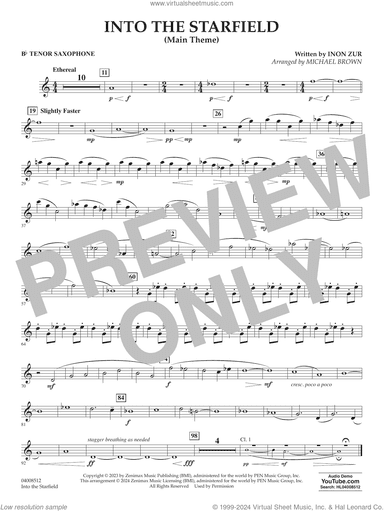Into The Starfield (arr. Michael Brown)