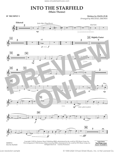 Into The Starfield (arr. Michael Brown)