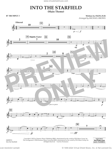 Into The Starfield (arr. Michael Brown)
