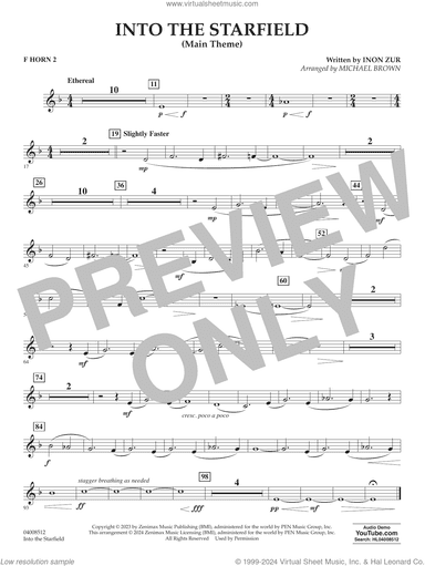 Into The Starfield (arr. Michael Brown)