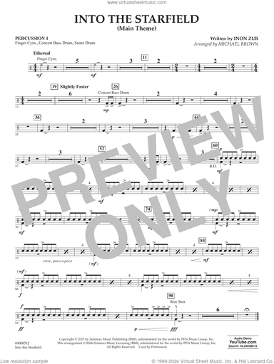 Into The Starfield (arr. Michael Brown)