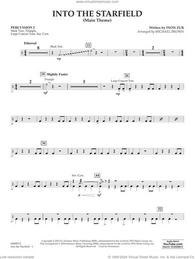 Into The Starfield (arr. Michael Brown)