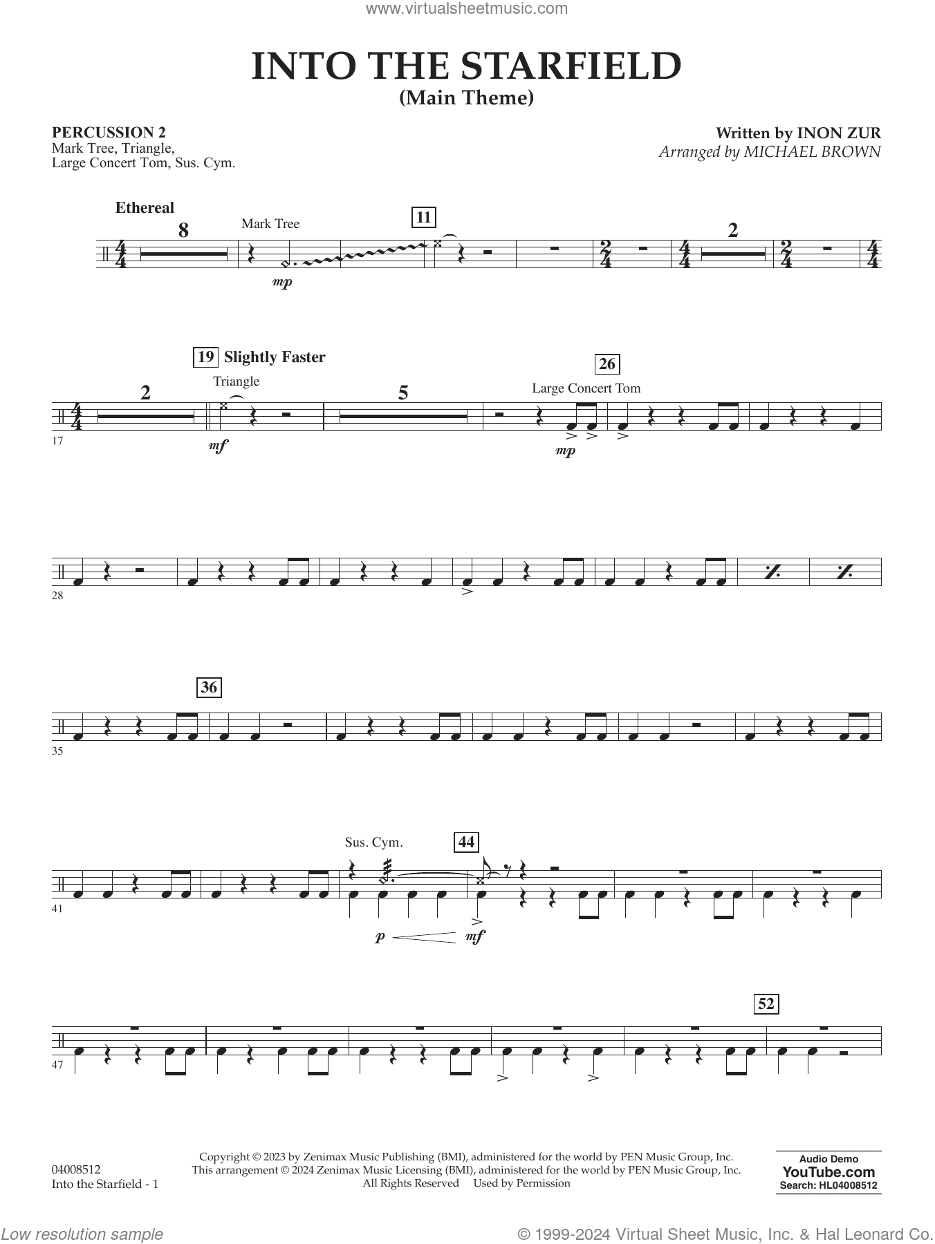 Into The Starfield (arr. Michael Brown)