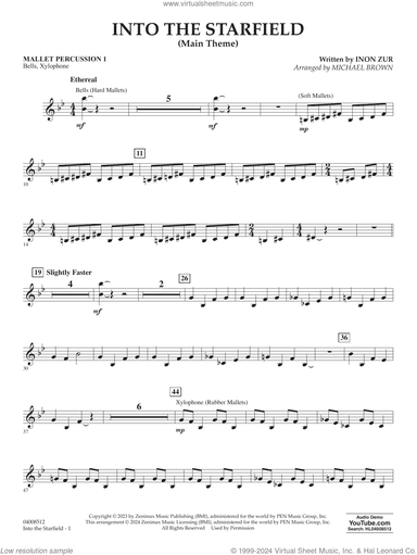 Into The Starfield (arr. Michael Brown)