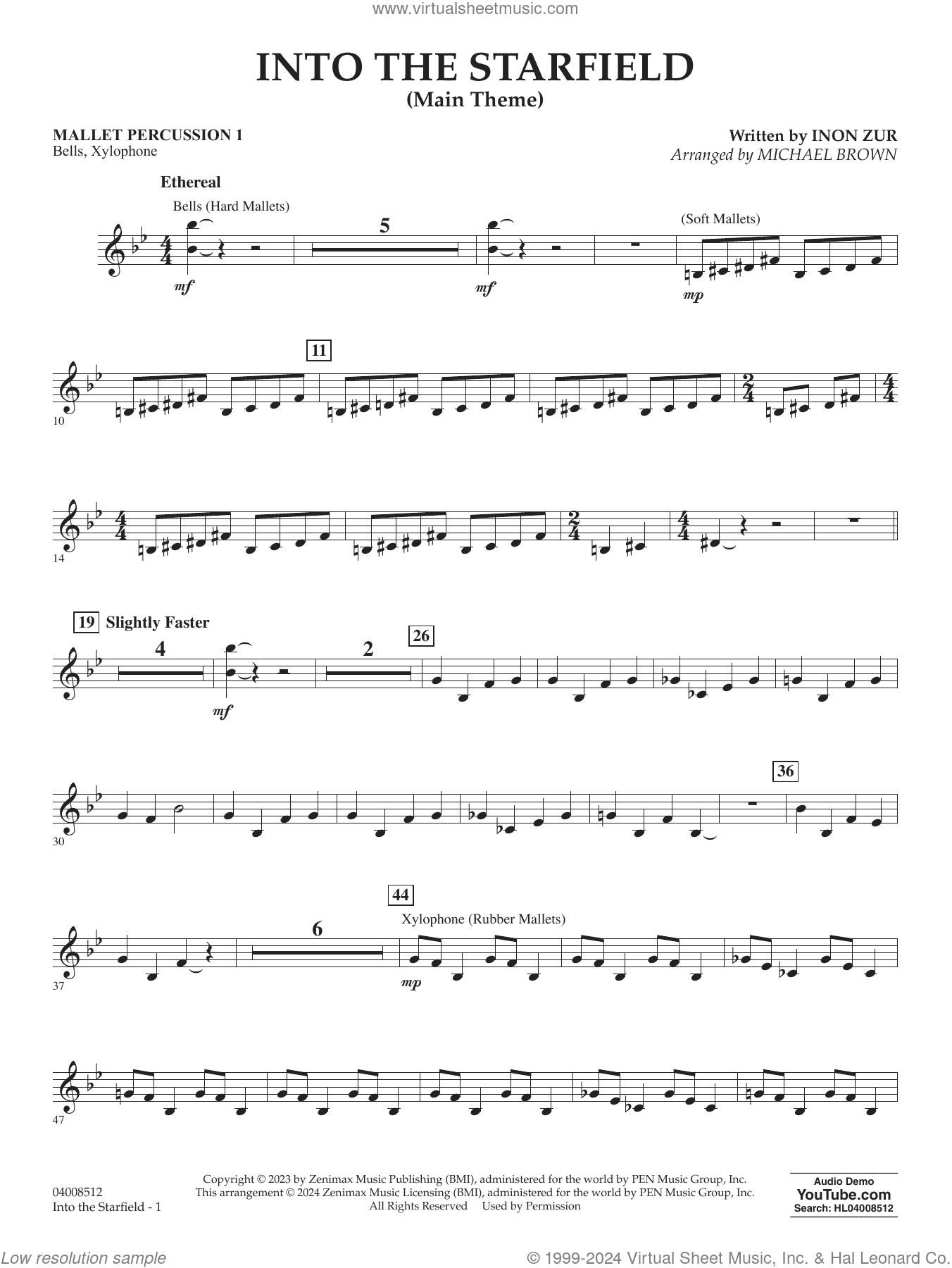 Into The Starfield (arr. Michael Brown)