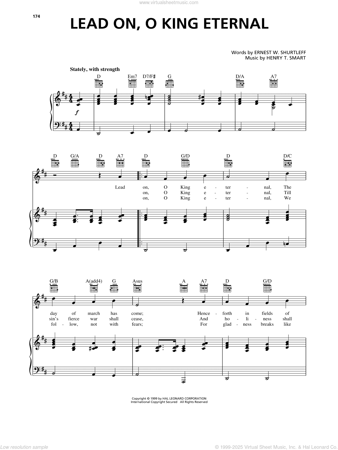 Lead On, O King Eternal
