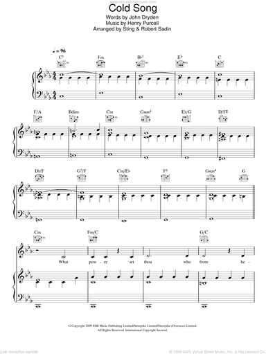 Cold Song
