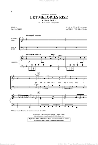 Let Melodies Rise (A Celtic Praise)