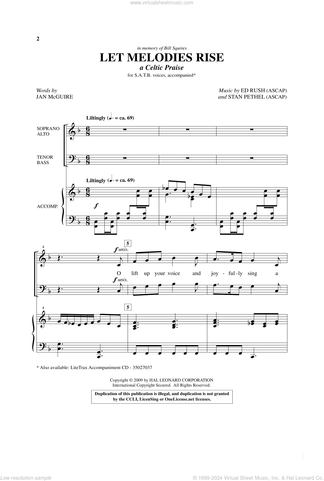 Let Melodies Rise (A Celtic Praise)