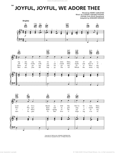 Joyful, Joyful, We Adore Thee