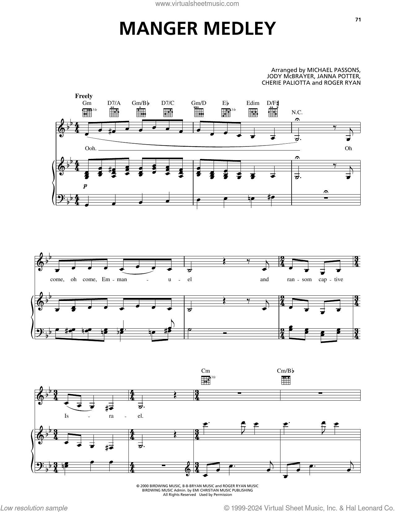Manger Medley