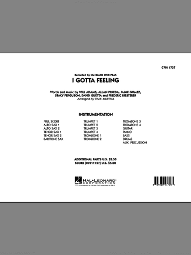 I Gotta Feeling (COMPLETE)