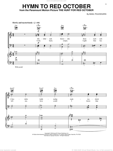 Hymn To Red October