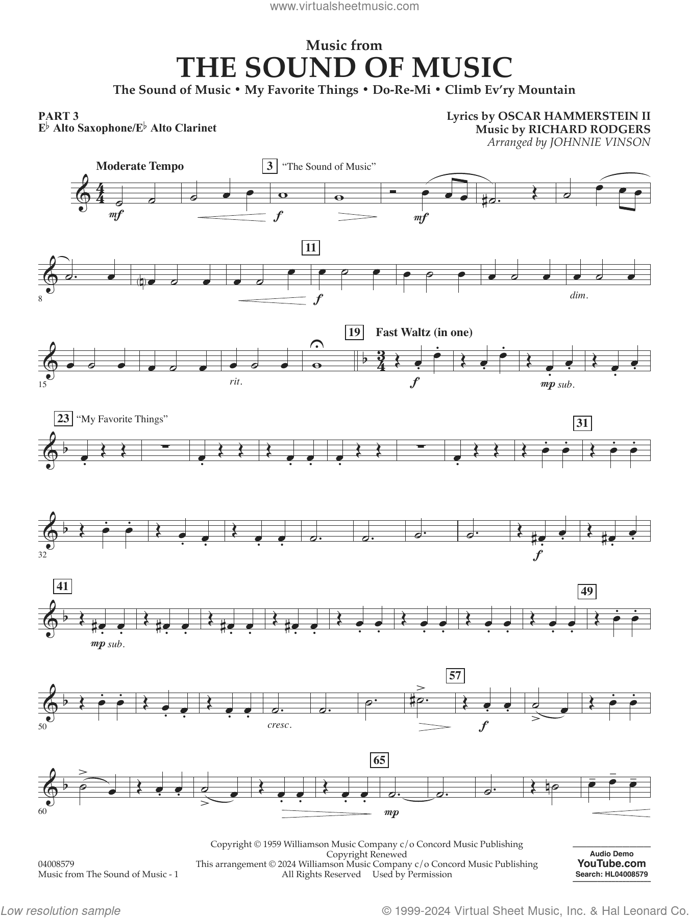 Music from The Sound Of Music (arr. Vinson)