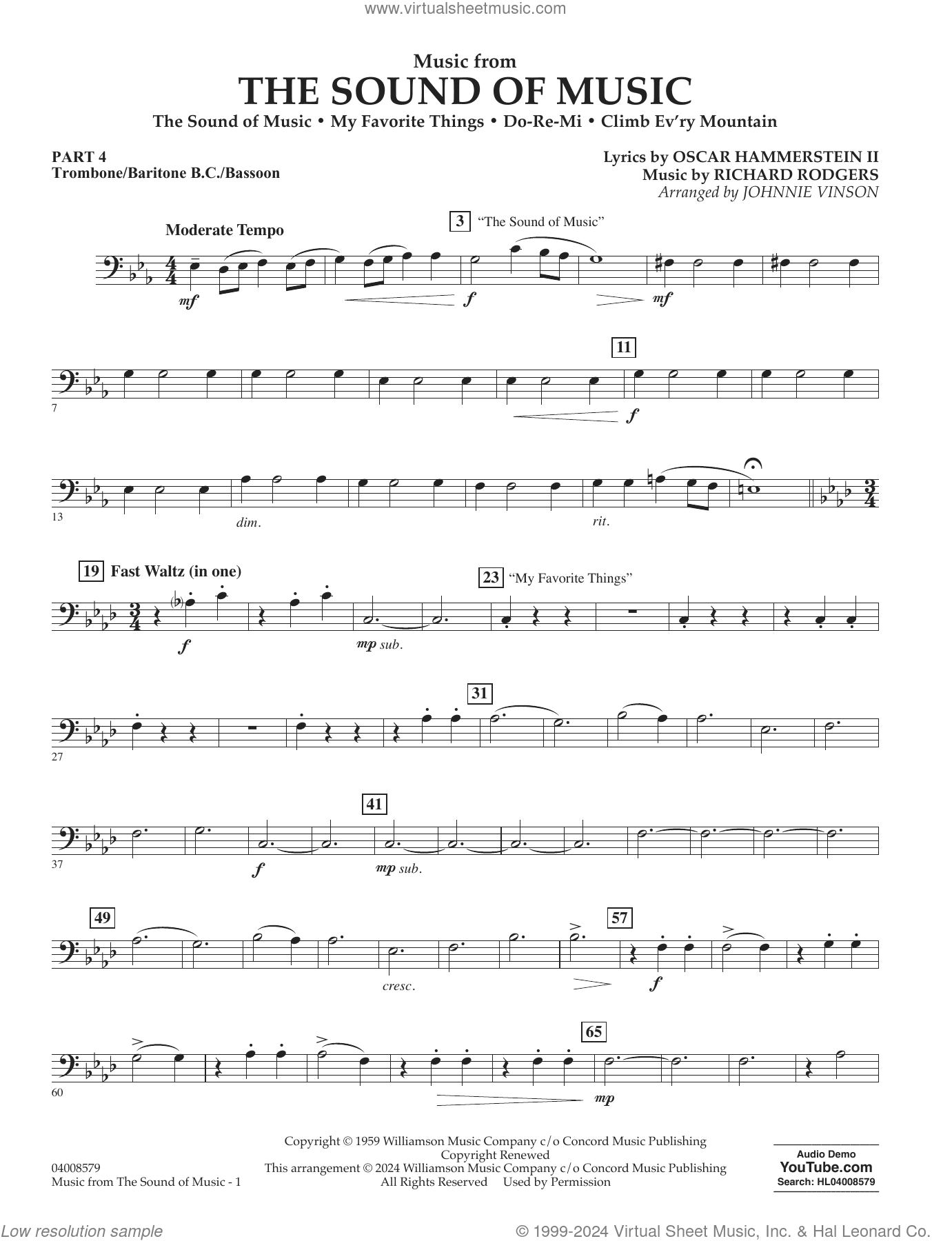 Music from The Sound Of Music (arr. Vinson)