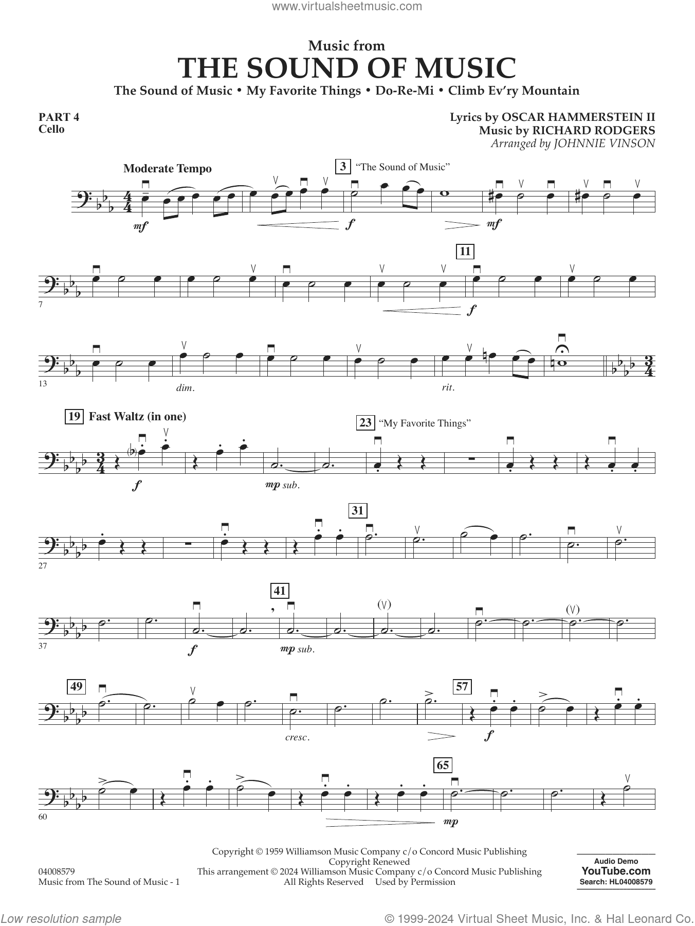 Music from The Sound Of Music (arr. Vinson)