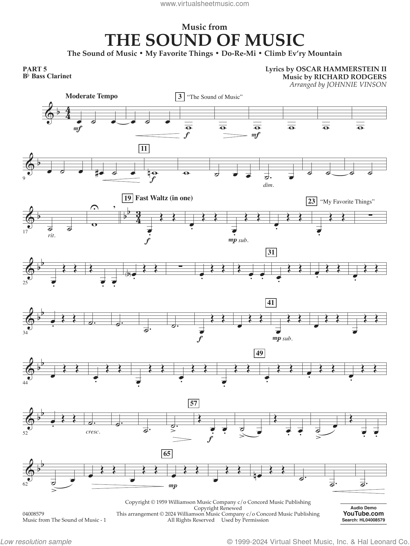 Music from The Sound Of Music (arr. Vinson)