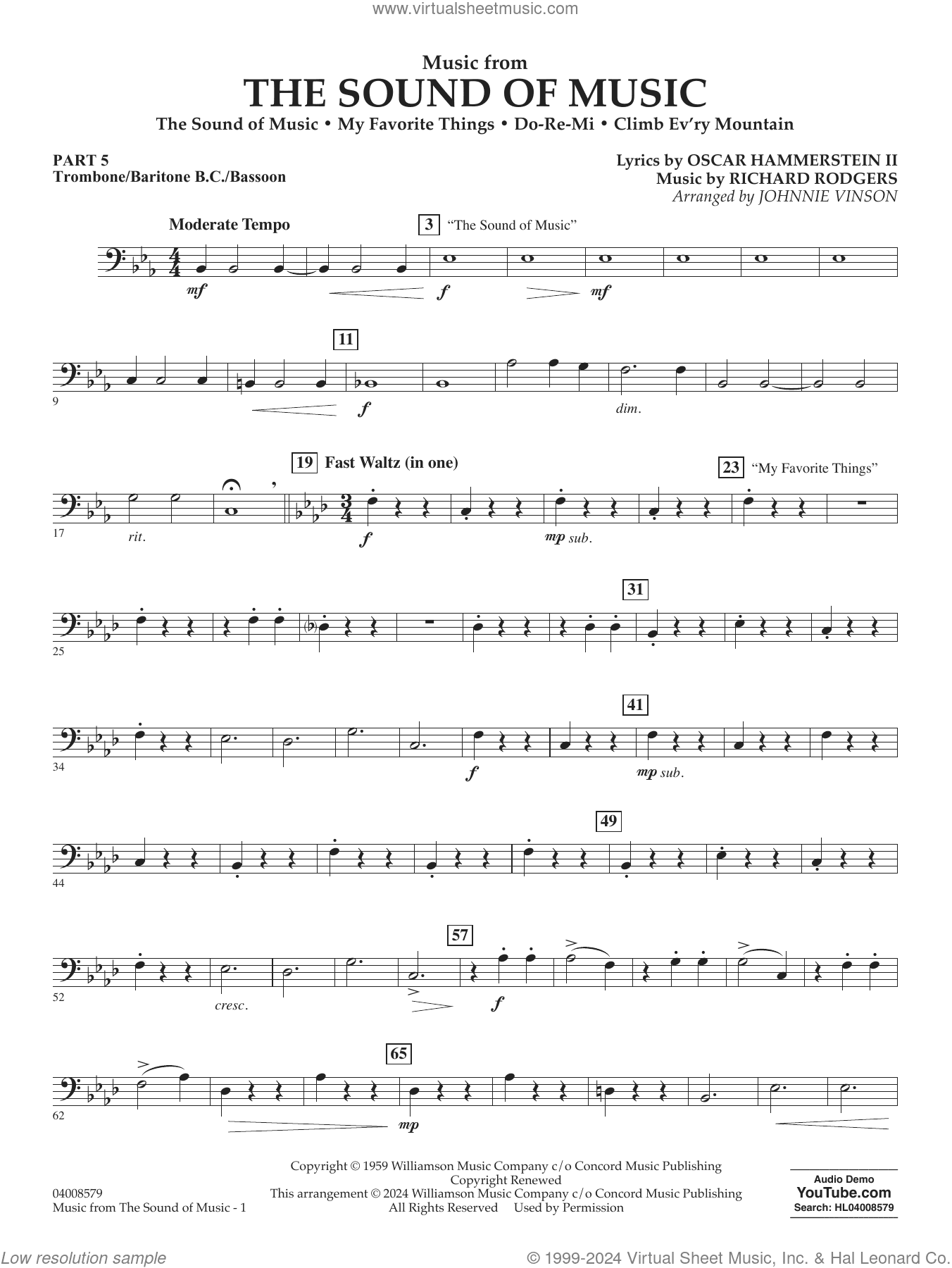 Music from The Sound Of Music (arr. Vinson)