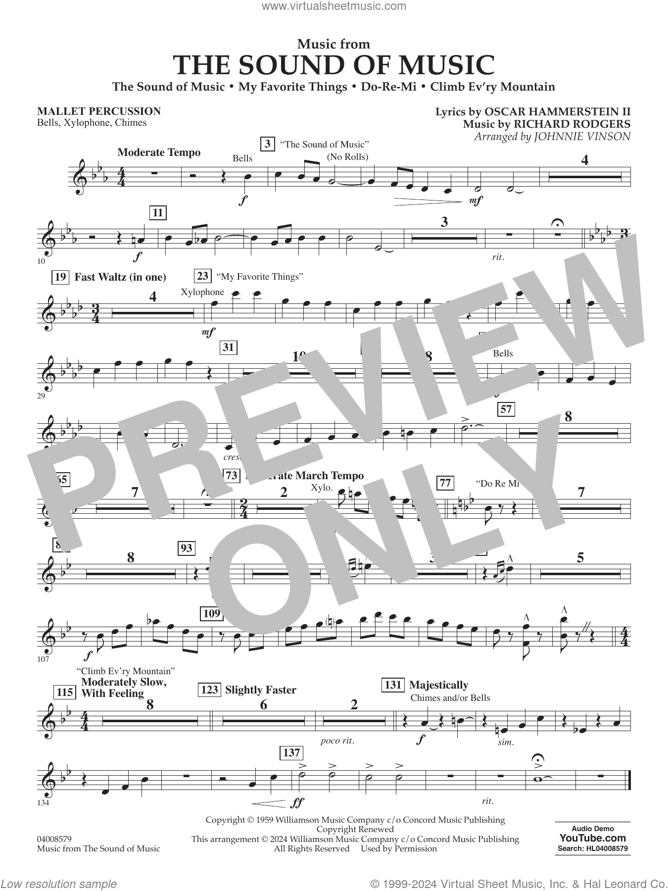 Music from The Sound Of Music (arr. Vinson)