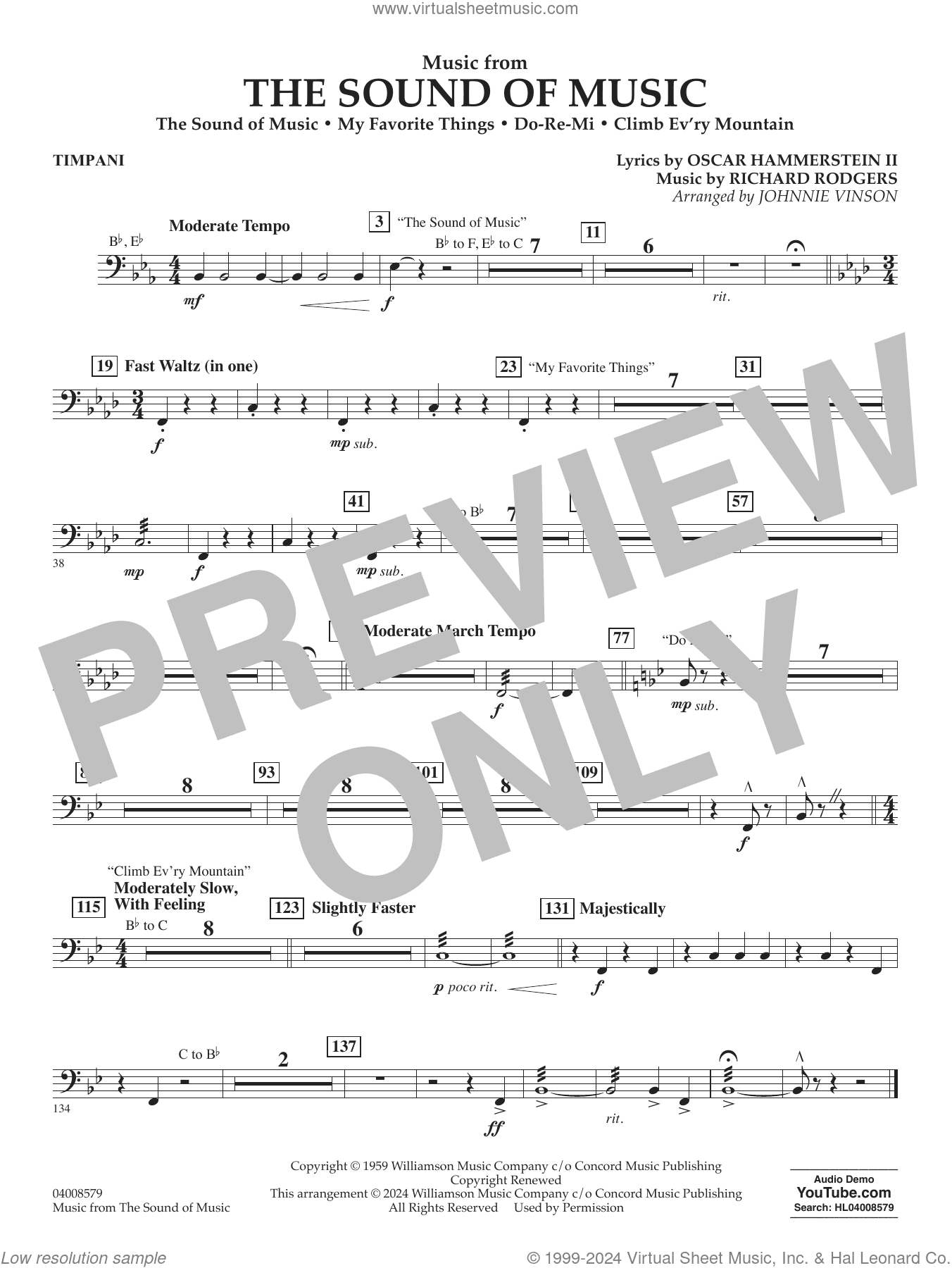 Music from The Sound Of Music (arr. Vinson)