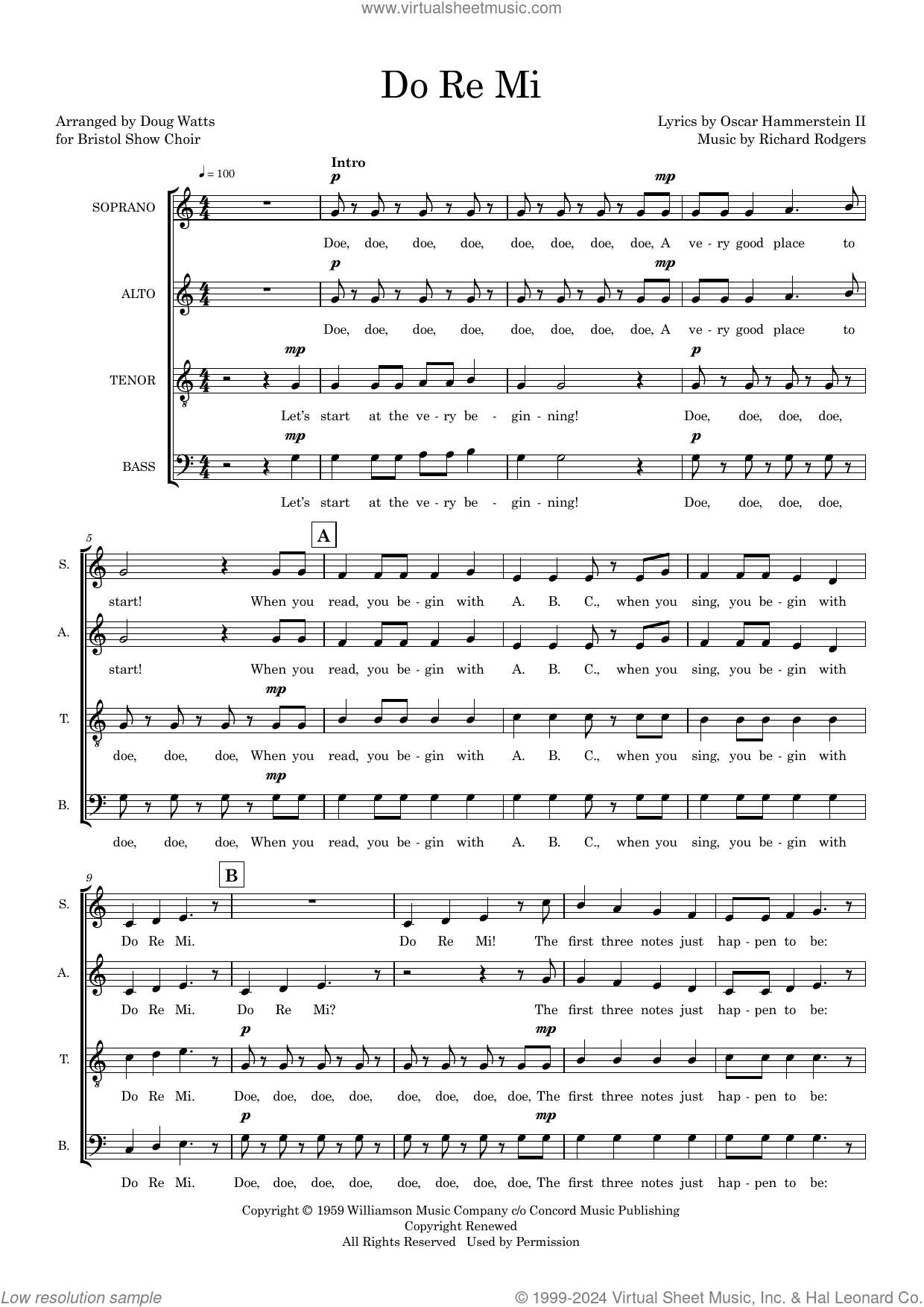 Do Re Mi (arr. Doug Watts)