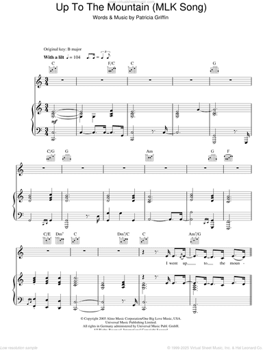 Up The Mountain (MLK Song)