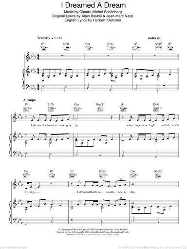 I Dreamed A Dream (from 'Les Miserables')