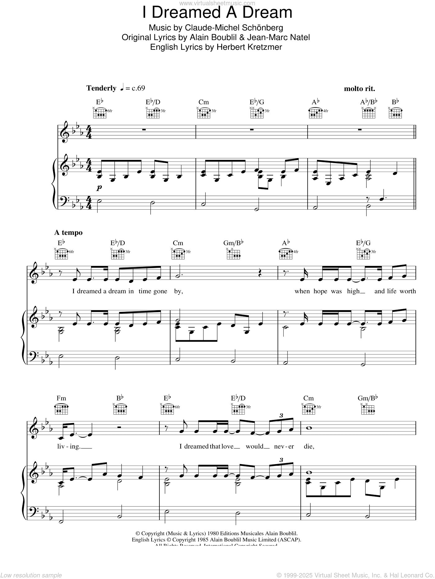 I Dreamed A Dream (from 'Les Miserables')