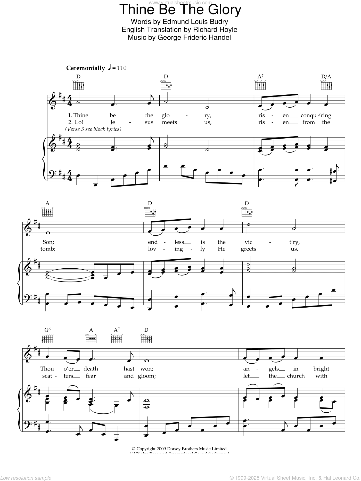 Thine Be The Glory