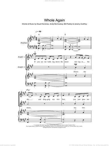 Whole Again (arr. Rick Hein)