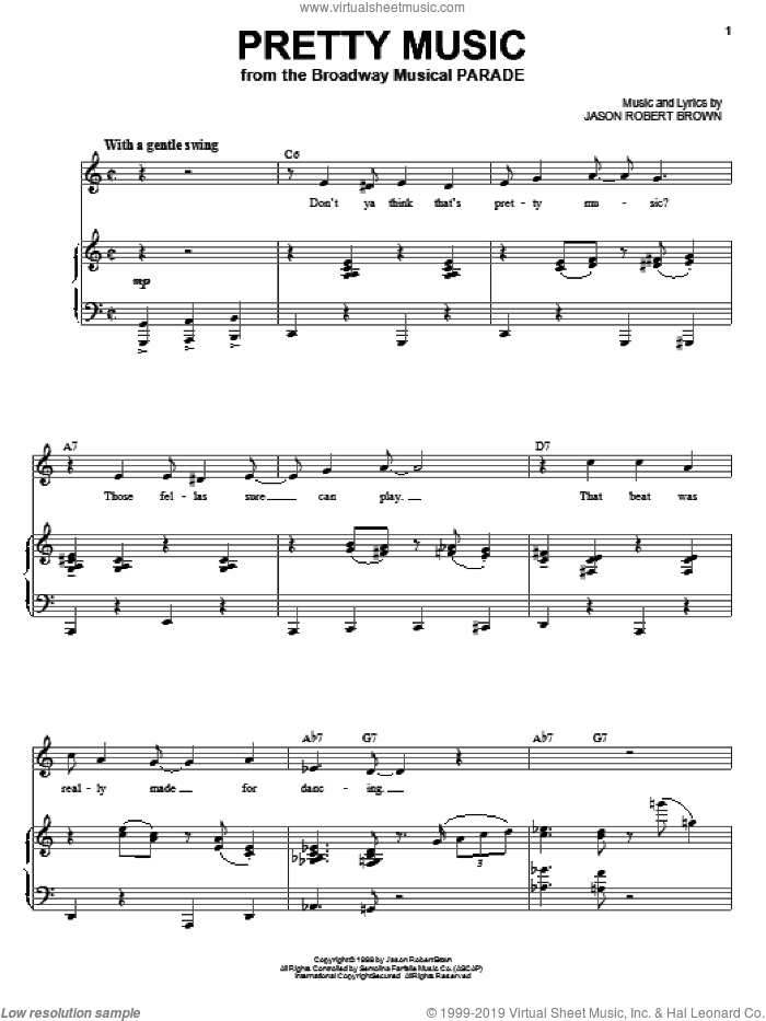 Pretty Music (from Parade)