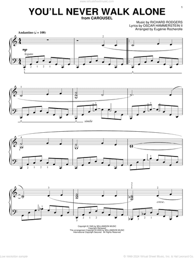 You'll Never Walk Alone (from Carousel)