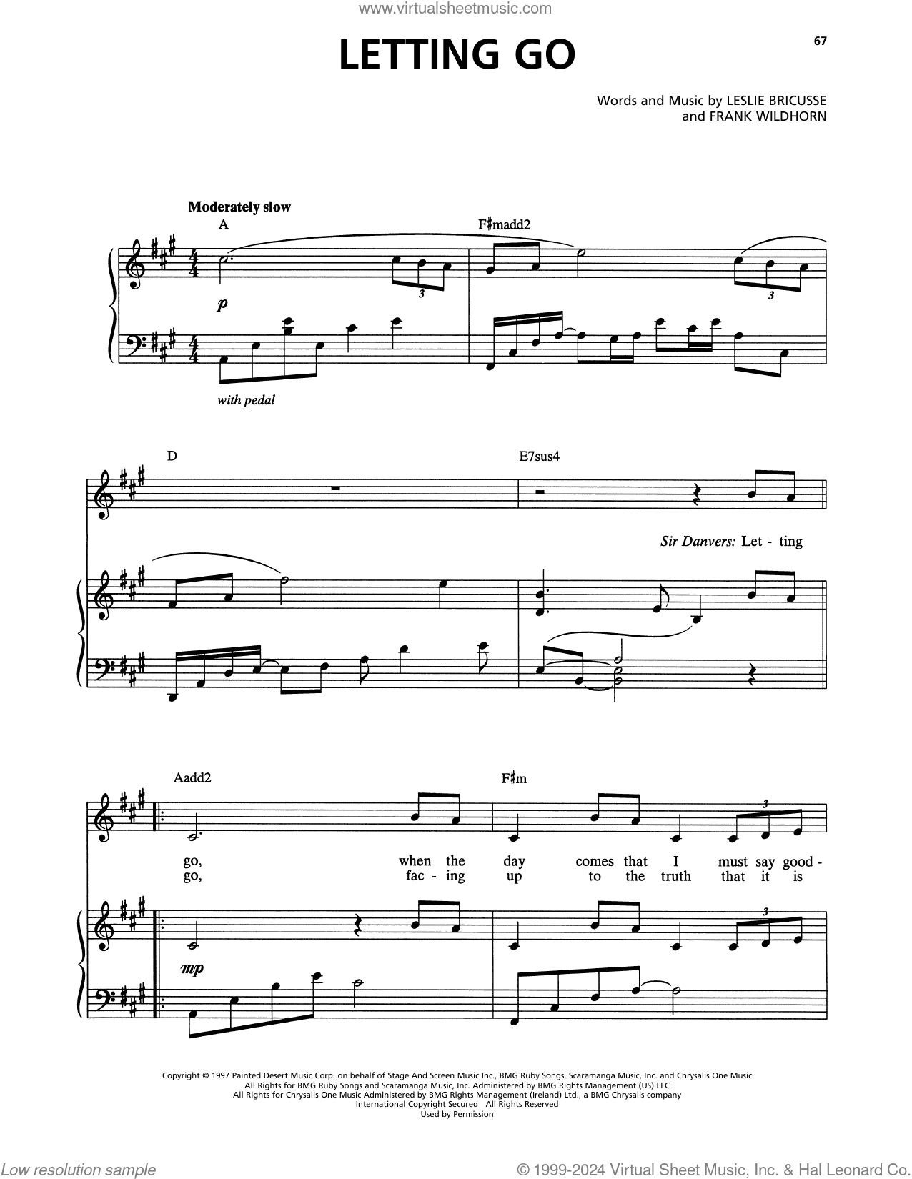 Letting Go (from Jekyll and Hyde)