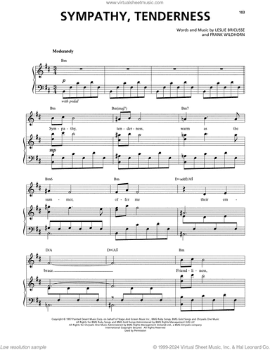Sympathy, Tenderness (from Jekyll and Hyde)