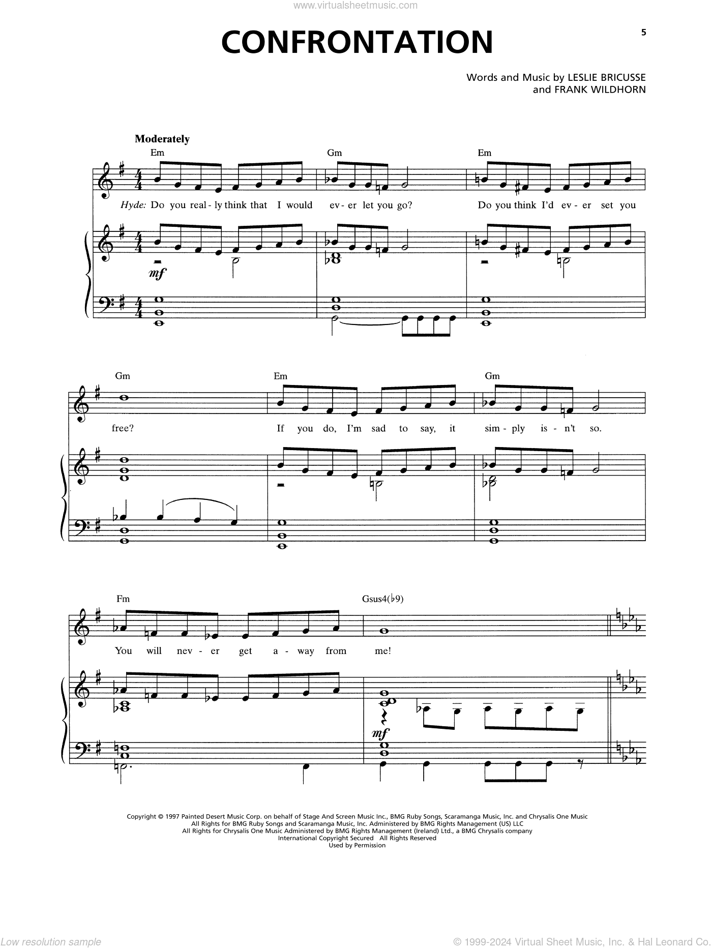 Confrontation (from Jekyll and Hyde)