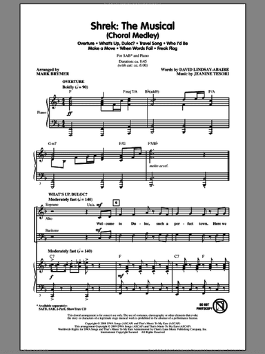 Shrek: The Musical (Choral Medley)