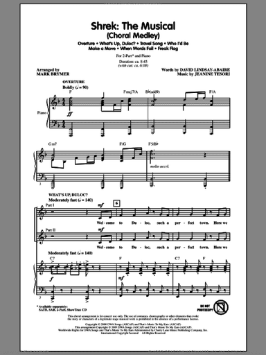 Shrek: The Musical (Choral Medley)