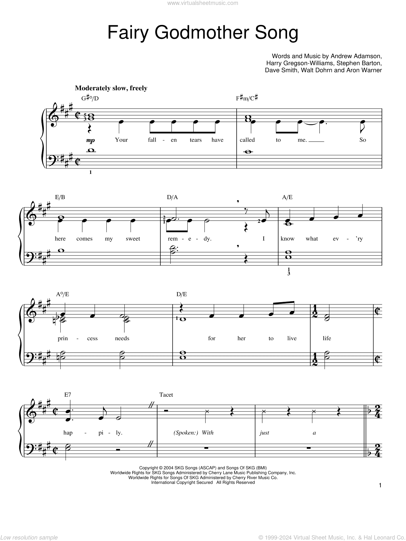 Fairy Godmother Song