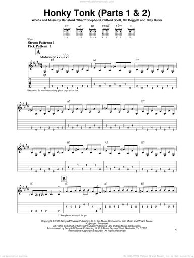 Honky Tonk (Parts 1 and 2)