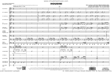 Houdini (arr. Conaway/Finger)