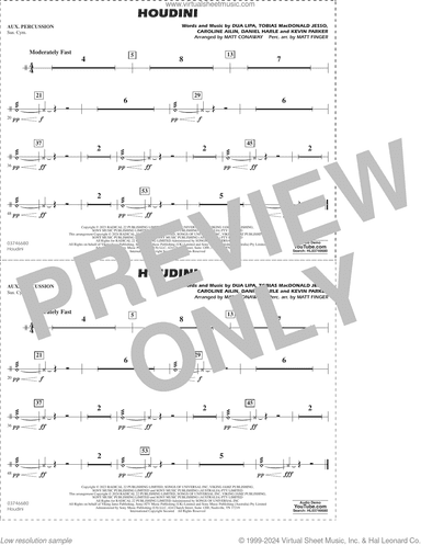 Houdini (arr. Conaway/Finger)