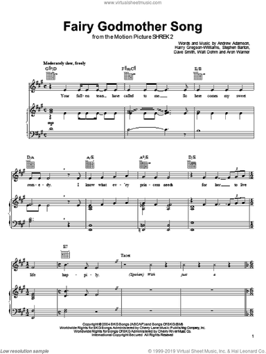 Fairy Godmother Song